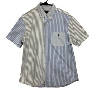Polo Ralph Lauren Men's Classic-Fit Striped Broadcloth Fun Shirt sz L